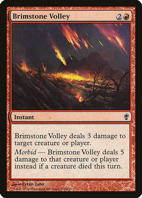 Brimstone Volley [Foil]