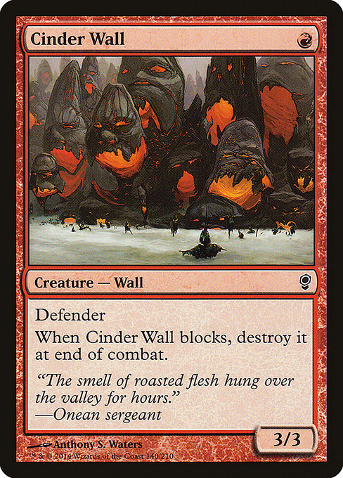 Cinder Wall [Foil]