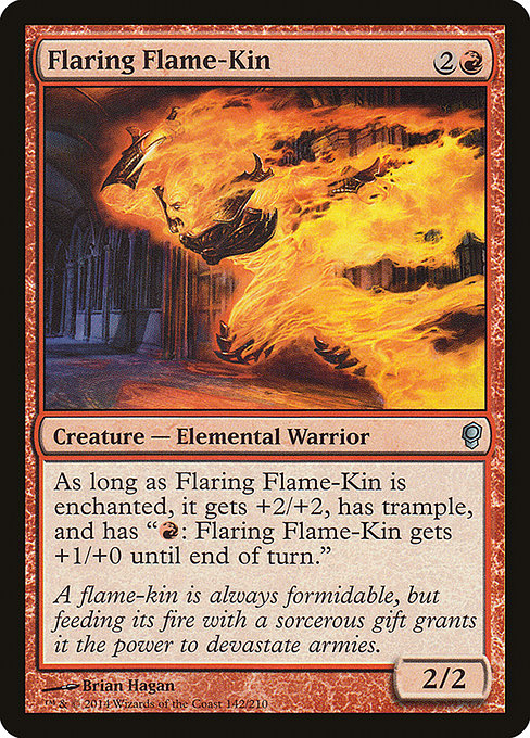 Flaring Flame-Kin [Foil]