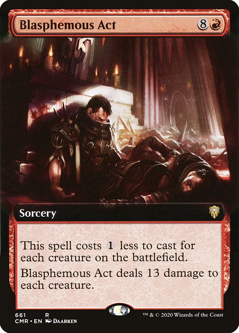 Blasphemous Act [Extended Artwork Foil]