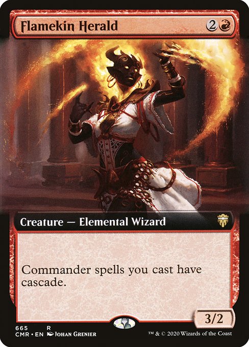 Flamekin Herald [Extended Artwork Foil]