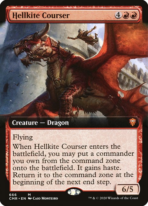 Hellkite Courser [Extended Artwork]