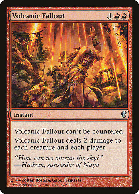 Volcanic Fallout [Foil]