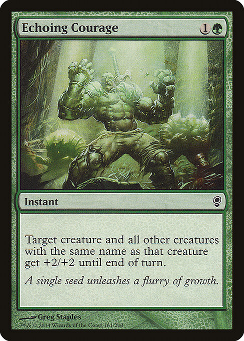 Echoing Courage [Foil]