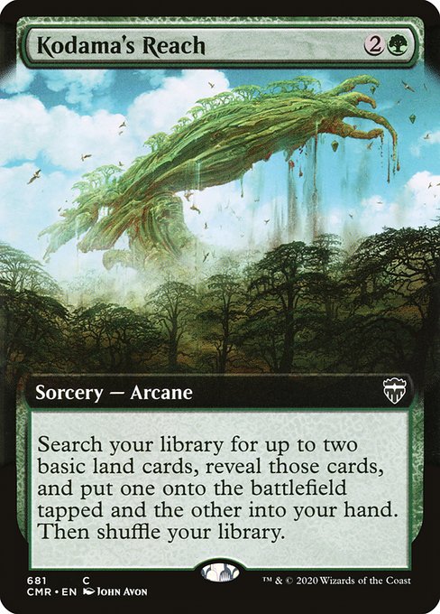 Kodama's Reach [Extended Artwork Foil]