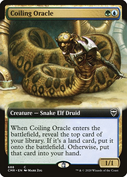 Coiling Oracle [Extended Artwork Foil]