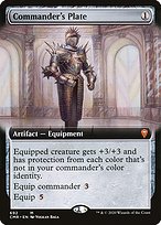 Commander's Plate [Extended Artwork]