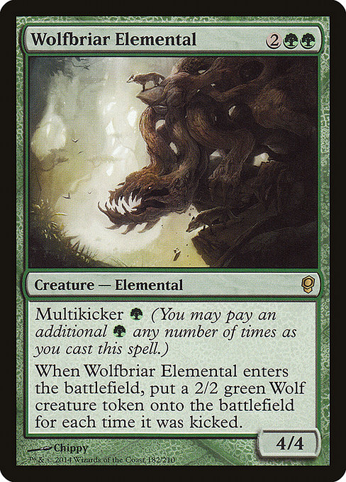 Wolfbriar Elemental [Foil]