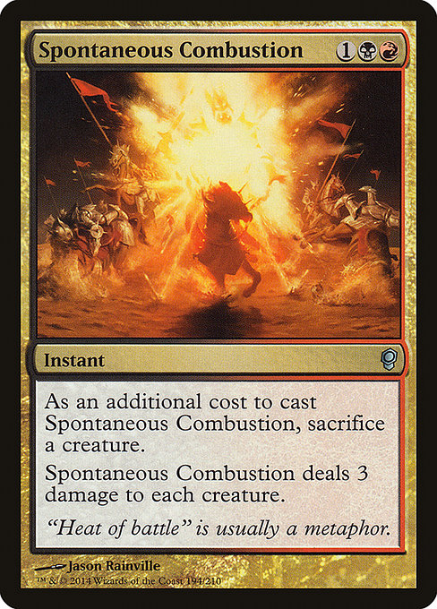 Spontaneous Combustion [Foil]