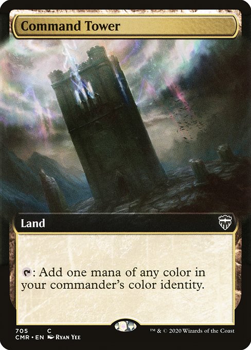Command Tower [Extended Artwork Foil]