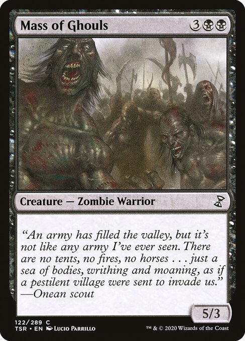 Mass of Ghouls [Foil]