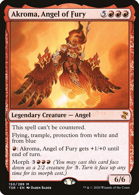 Akroma, Angel of Fury [Foil]
