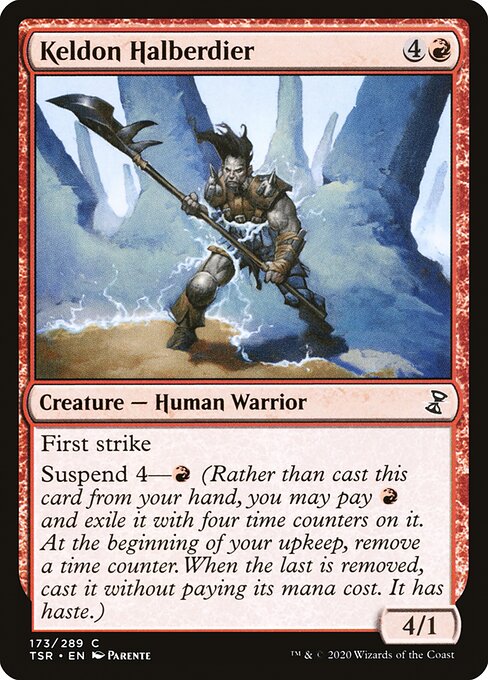 Keldon Halberdier [Foil]
