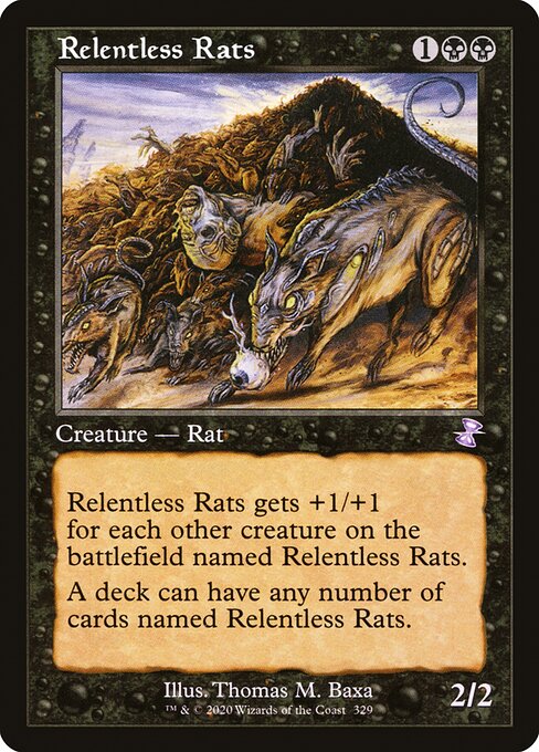 Relentless Rats [Foil]