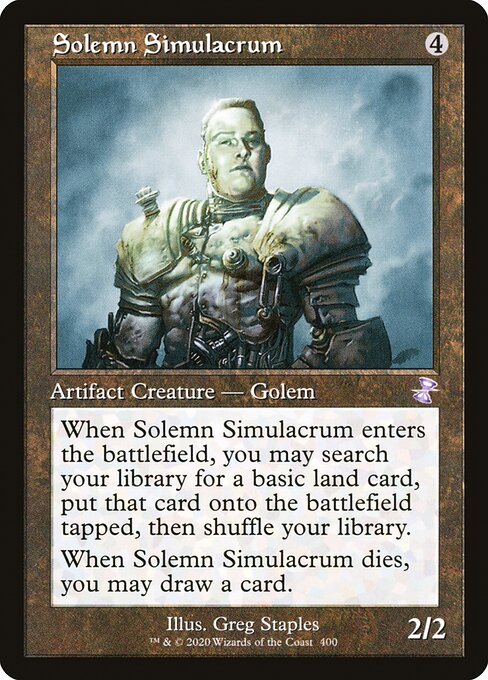 Solemn Simulacrum [Foil]