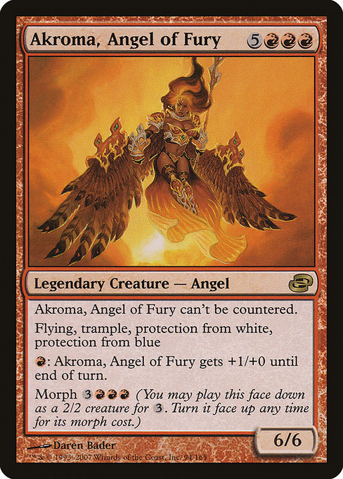 Akroma, Angel of Fury [Foil]