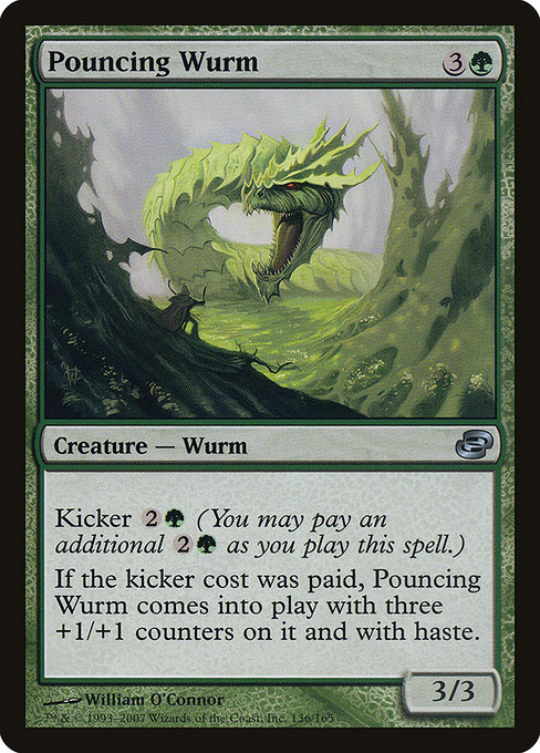 Pouncing Wurm [Foil]