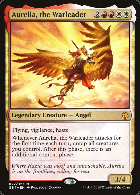Aurelia, the Warleader [Foil]