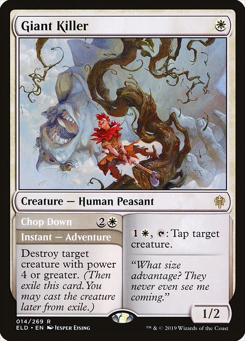 Giant Killer // Chop Down [Foil]