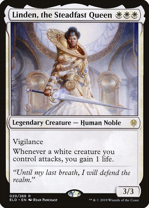 Linden, the Steadfast Queen [Foil]