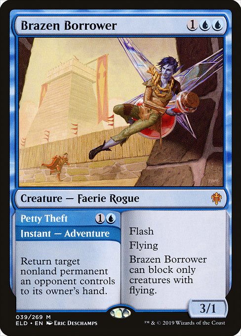 Brazen Borrower // Petty Theft [Foil]