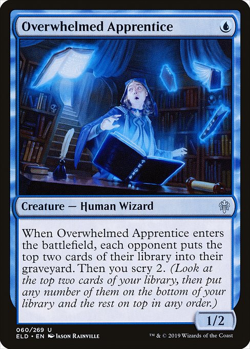 Overwhelmed Apprentice [Foil]