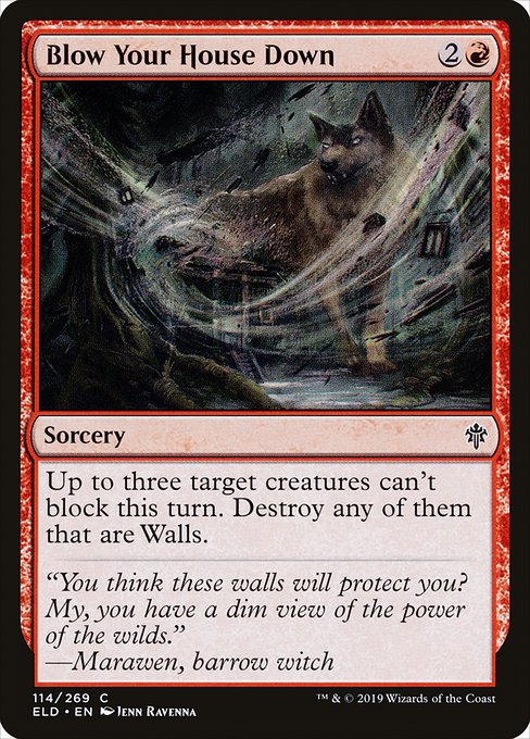 Blow Your House Down [Foil]