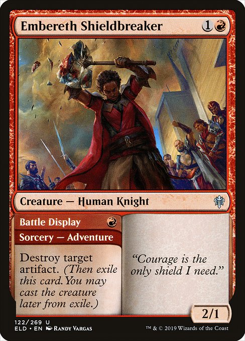 Embereth Shieldbreaker // Battle Display [Foil]
