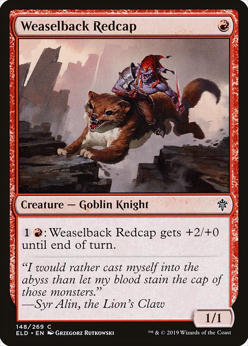 Weaselback Redcap [Foil]