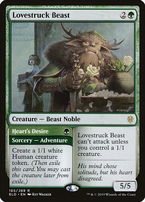 Lovestruck Beast // Heart's Desire [Foil]