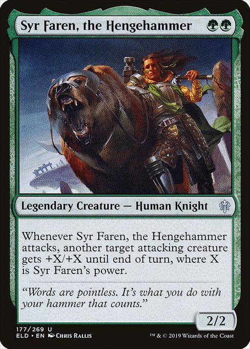 Syr Faren, the Hengehammer [Foil]