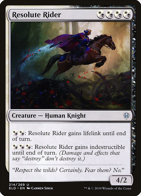 Resolute Rider [Foil]