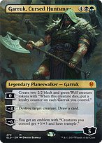 Garruk, Cursed Huntsman [Borderless]