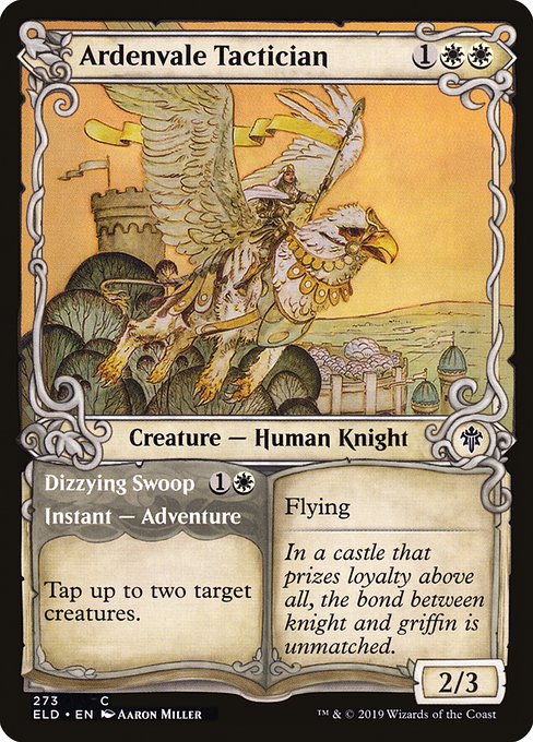 Ardenvale Tactician // Dizzying Swoop [Showcase Foil]