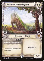 Realm-Cloaked Giant // Cast Off [Showcase]