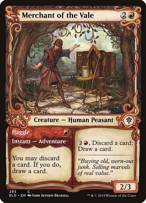 Merchant of the Vale // Haggle [Showcase]