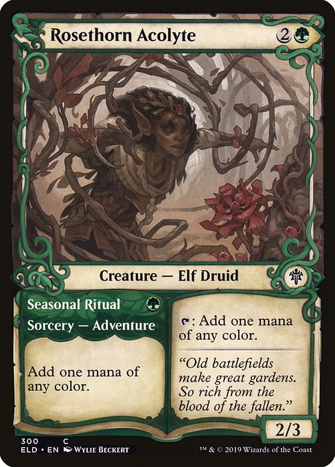 Rosethorn Acolyte // Seasonal Ritual [Showcase]