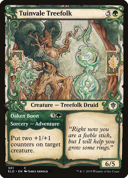 Tuinvale Treefolk // Oaken Boon [Showcase]