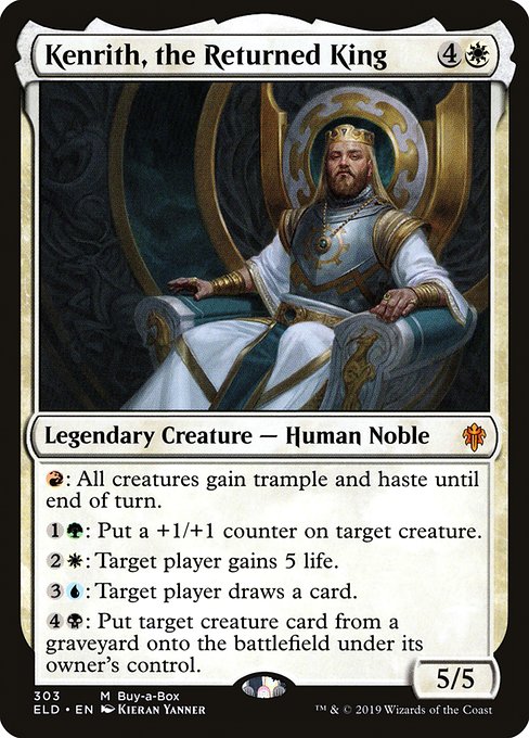 Kenrith, the Returned King [Buy-A-Box]