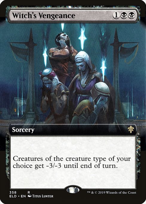 Witch's Vengeance [Extended Artwork Foil]