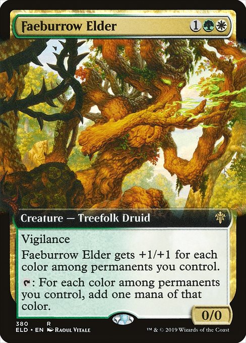 Faeburrow Elder [Extended Artwork Foil]