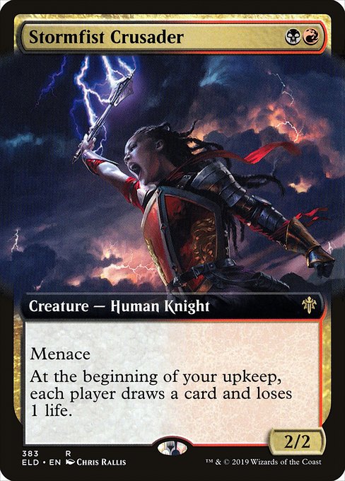 Stormfist Crusader [Extended Artwork Foil]