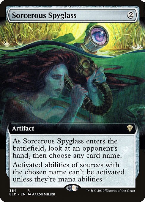 Sorcerous Spyglass [Extended Artwork Foil]