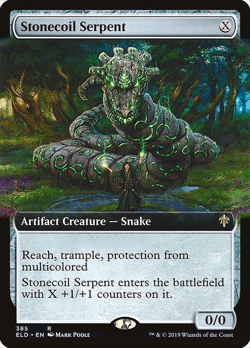 Stonecoil Serpent [Extended Artwork Foil]