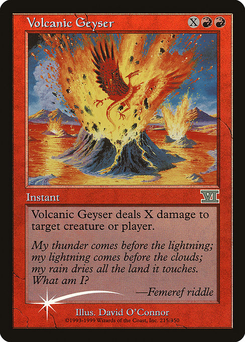 Volcanic Geyser [Foil]
