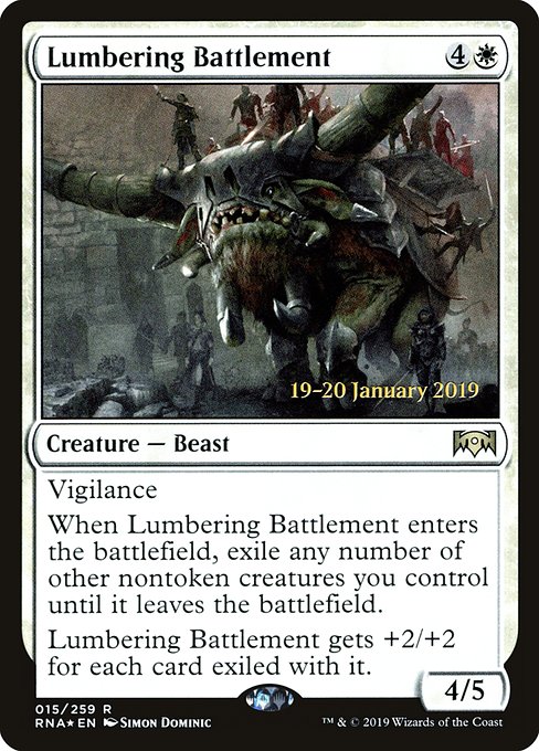 Lumbering Battlement [Foil]