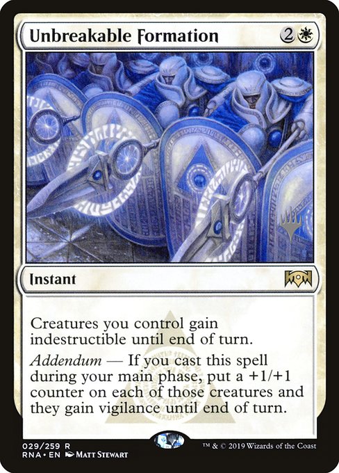 Unbreakable Formation [Promo Foil]