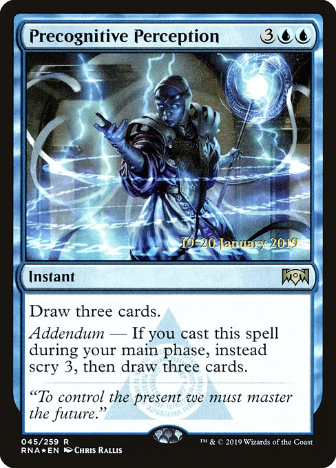 Precognitive Perception [Foil]