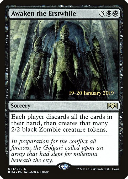 Awaken the Erstwhile [Foil]