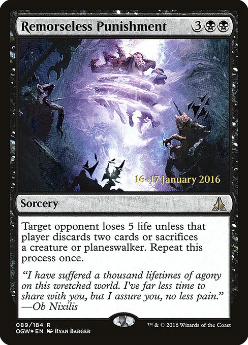 Remorseless Punishment [Foil]